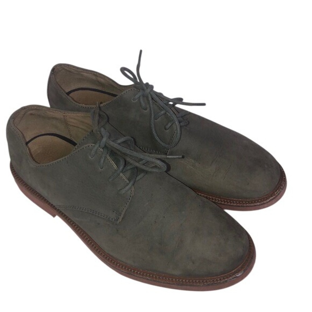 Polo Suede Torrington Olive Dress‎ Shoes SIze 9D